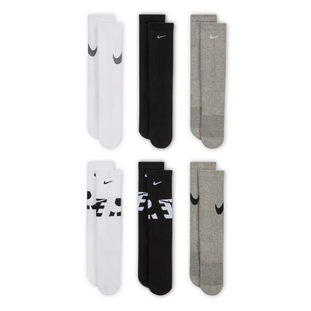 6 Pack Youth Everyday Cushioned Crew