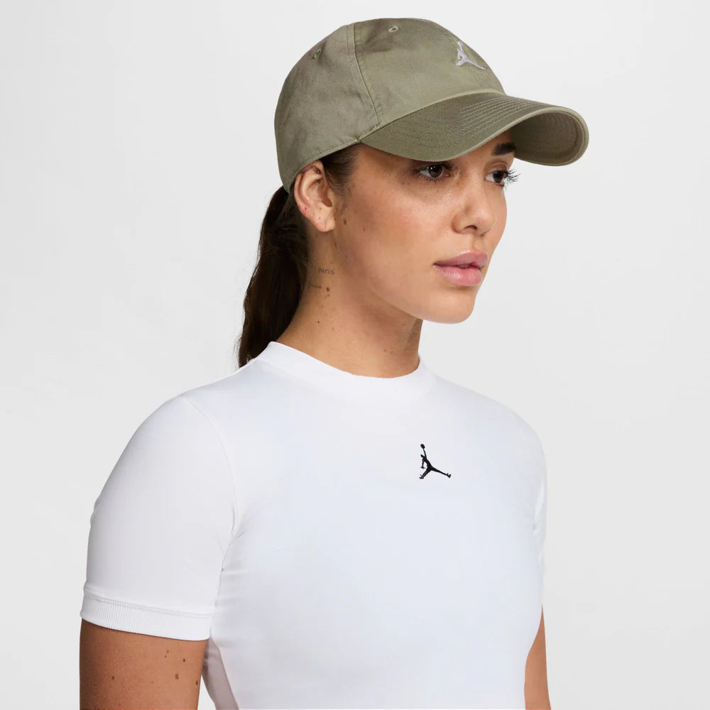 Jordan Club Cap Unstructured Curved Bill Washed Jumpman Strapback