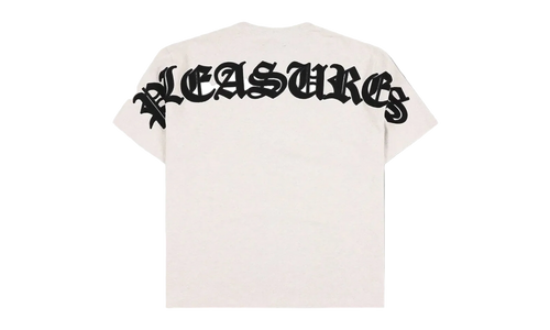Neural SS applique Tee "Oatmeal" P26SP026-OAT