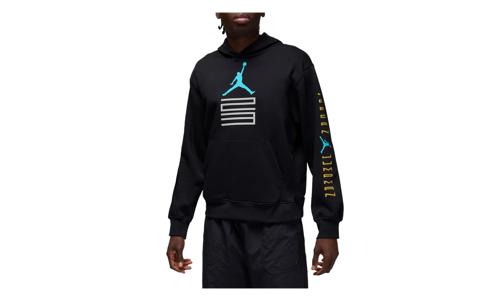 Jordan AJ11 Gamma Fleece Pullover Hoodie "Black" IQ6970 010