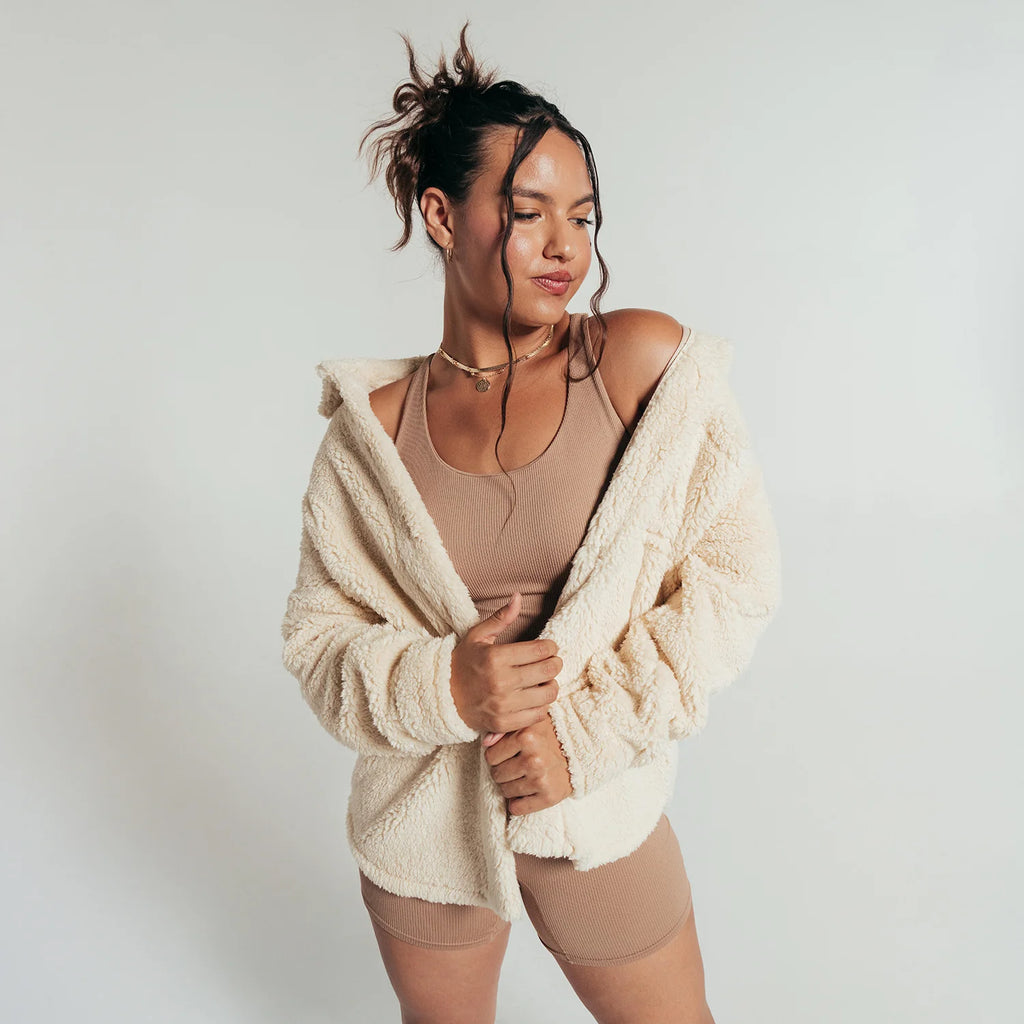 Sherpa Shirt Jacket - Womens