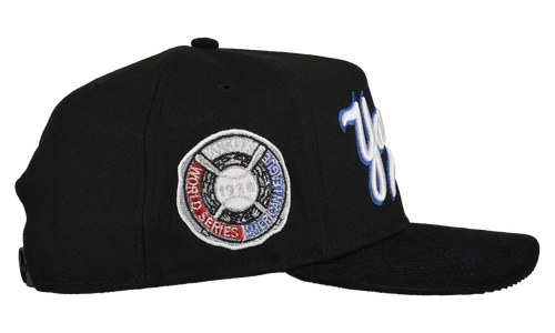 9FIFTY New York Yankees 1928 WS Snapback Hat "Black / Cord" 44238588903612