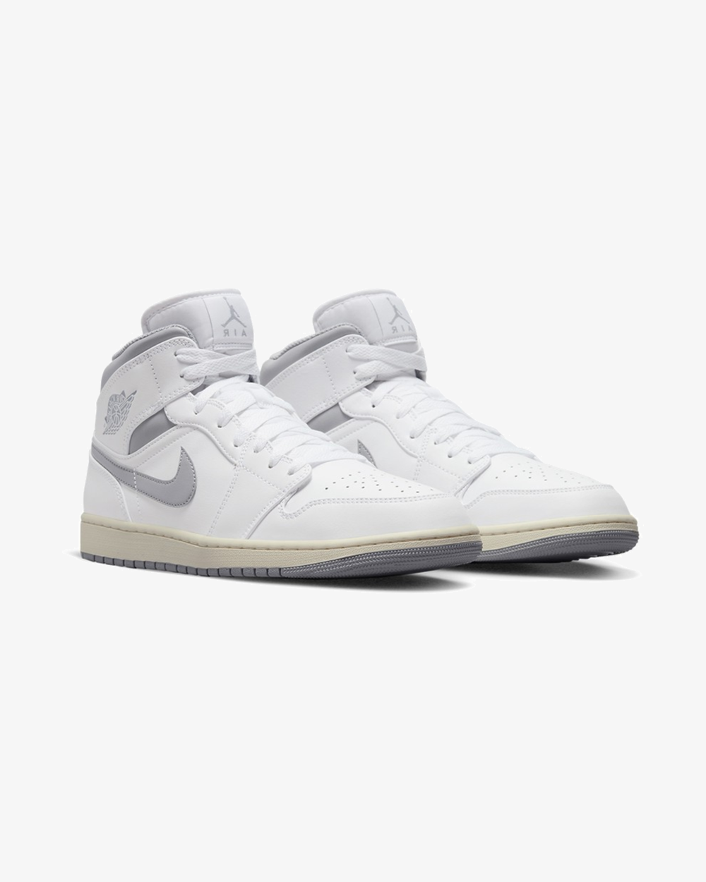 NIKE AIR JORDAN1 MID NEUTRAL GREY GS