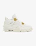 NIKE AIR JORDAN4 METALLIC GOLD WMNS