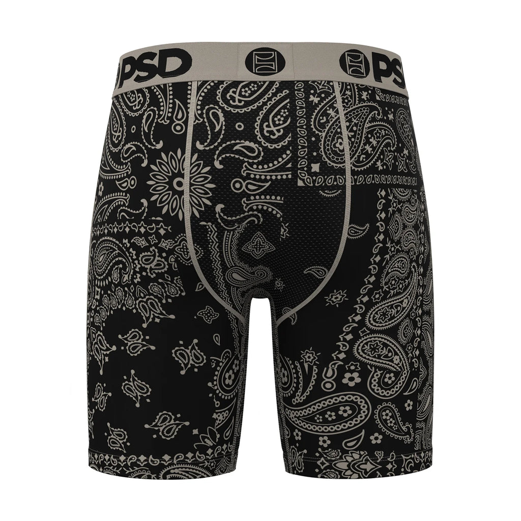 Khaki Paisley - Mens