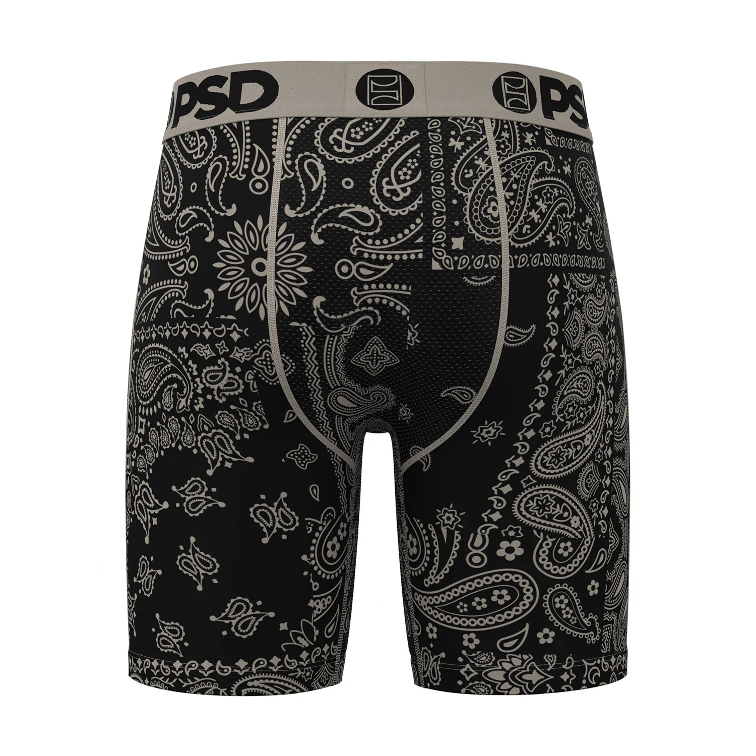 Khaki Paisley - Mens