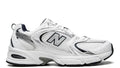 530 White Silver Navy