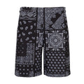 Printed Mesh Short Patchwork Paisly - Mens