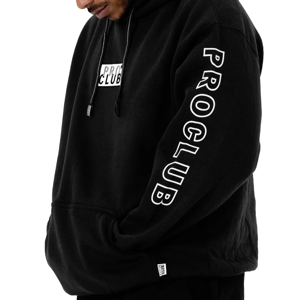 Embroidered Box Logo Hoody - Mens