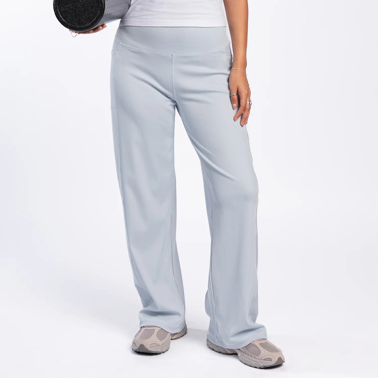Power Ribbed Wide Leg - Womens