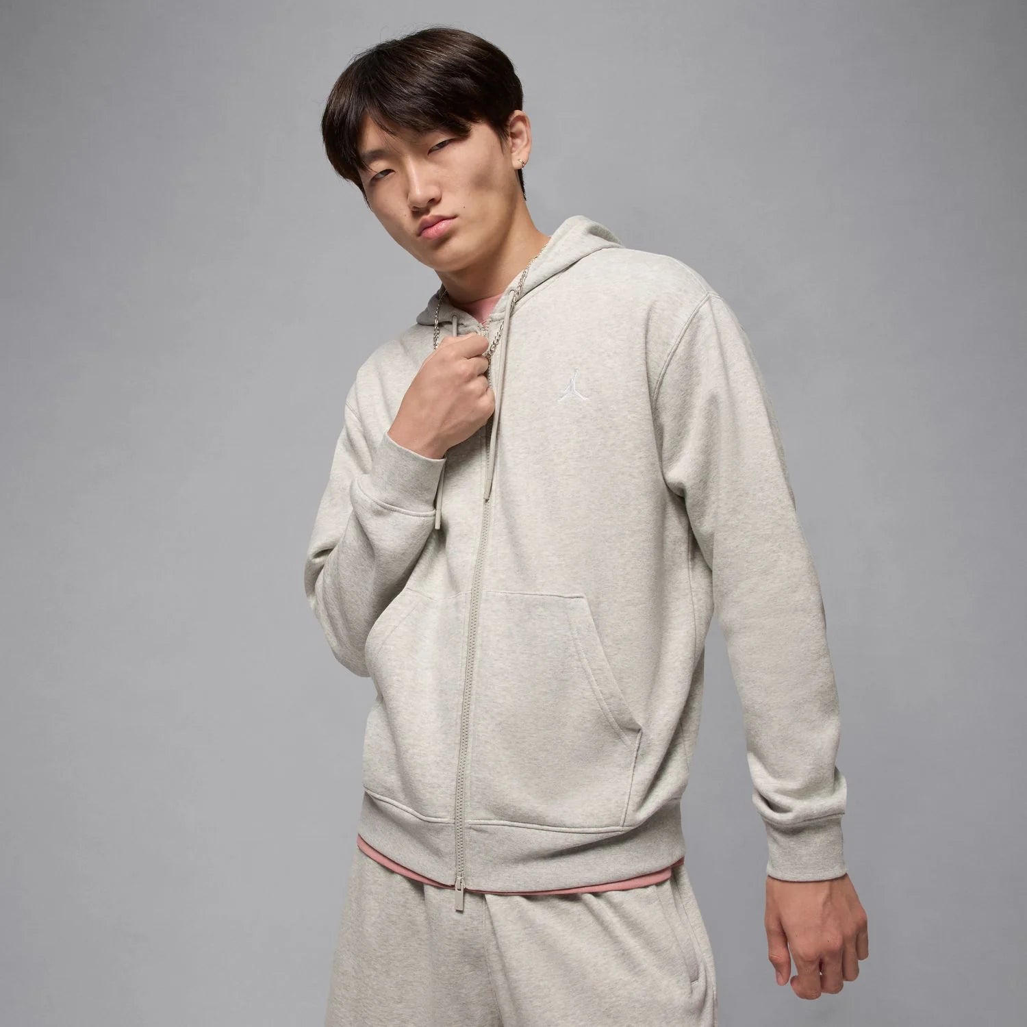 Brooklyn Fleece Full Zip Hoody - Mens