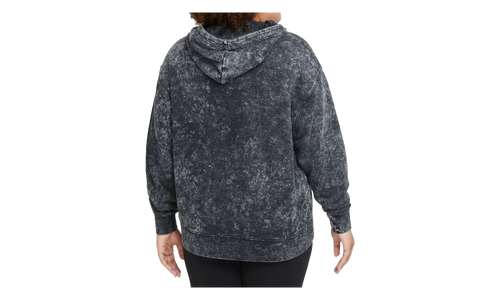 Washed Fleece Hoodie WMNS "Black / White" DD5640 010