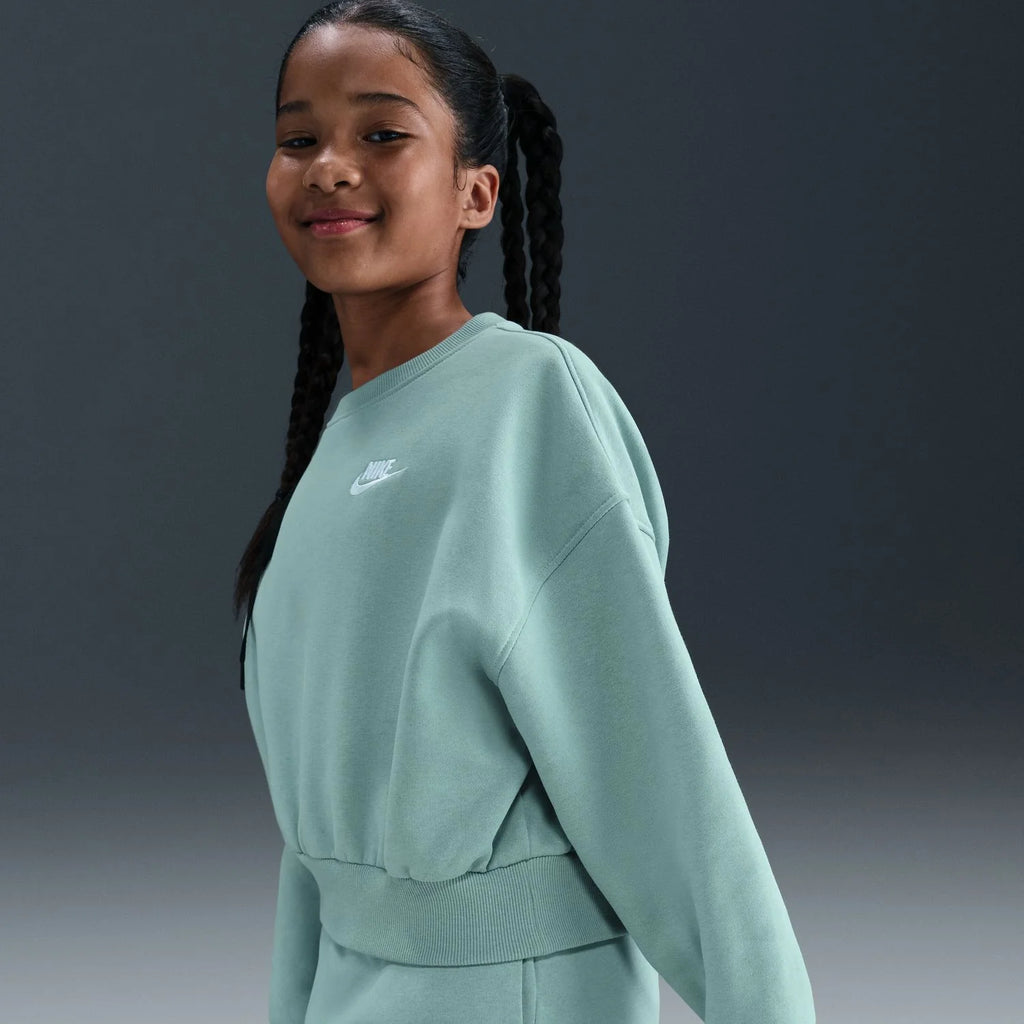 Club Fleece Boxy Crew - Youth