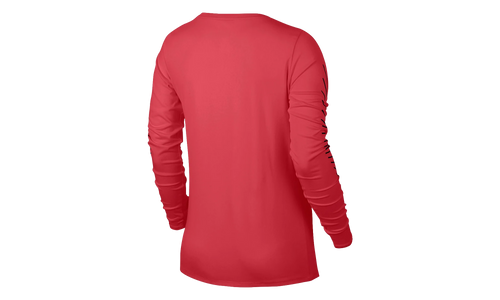Legend Long Sleeve T-Shirt WMNS "Black / Red / Yellow" 805993 850