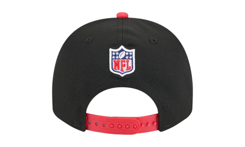 9FIFTY Kansas City Chiefs NFL A Frame Snapback Hat "Black / Red" NE136