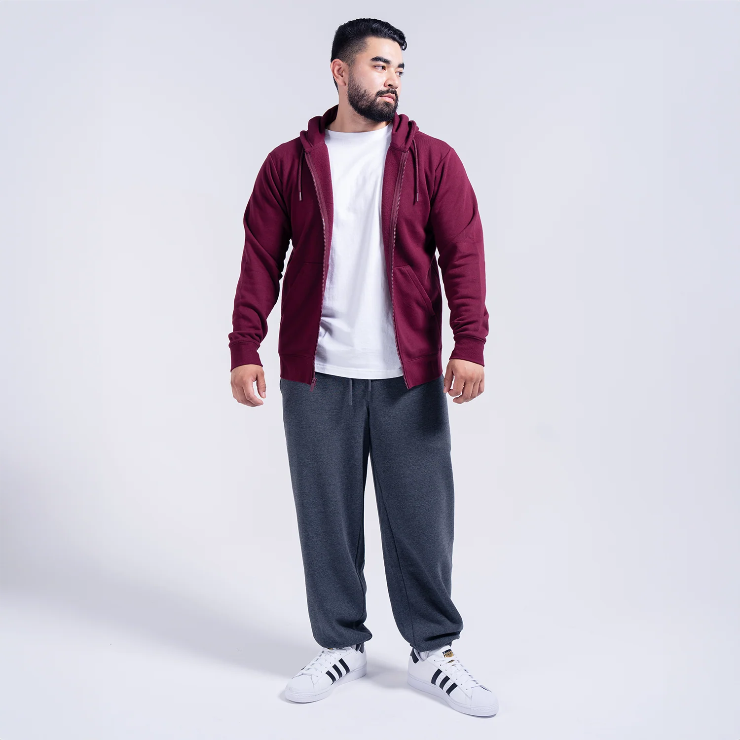 Classic Fleece FZ Hoody - Mens