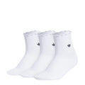 3 Pack Medium Originals Ruffle Quarter