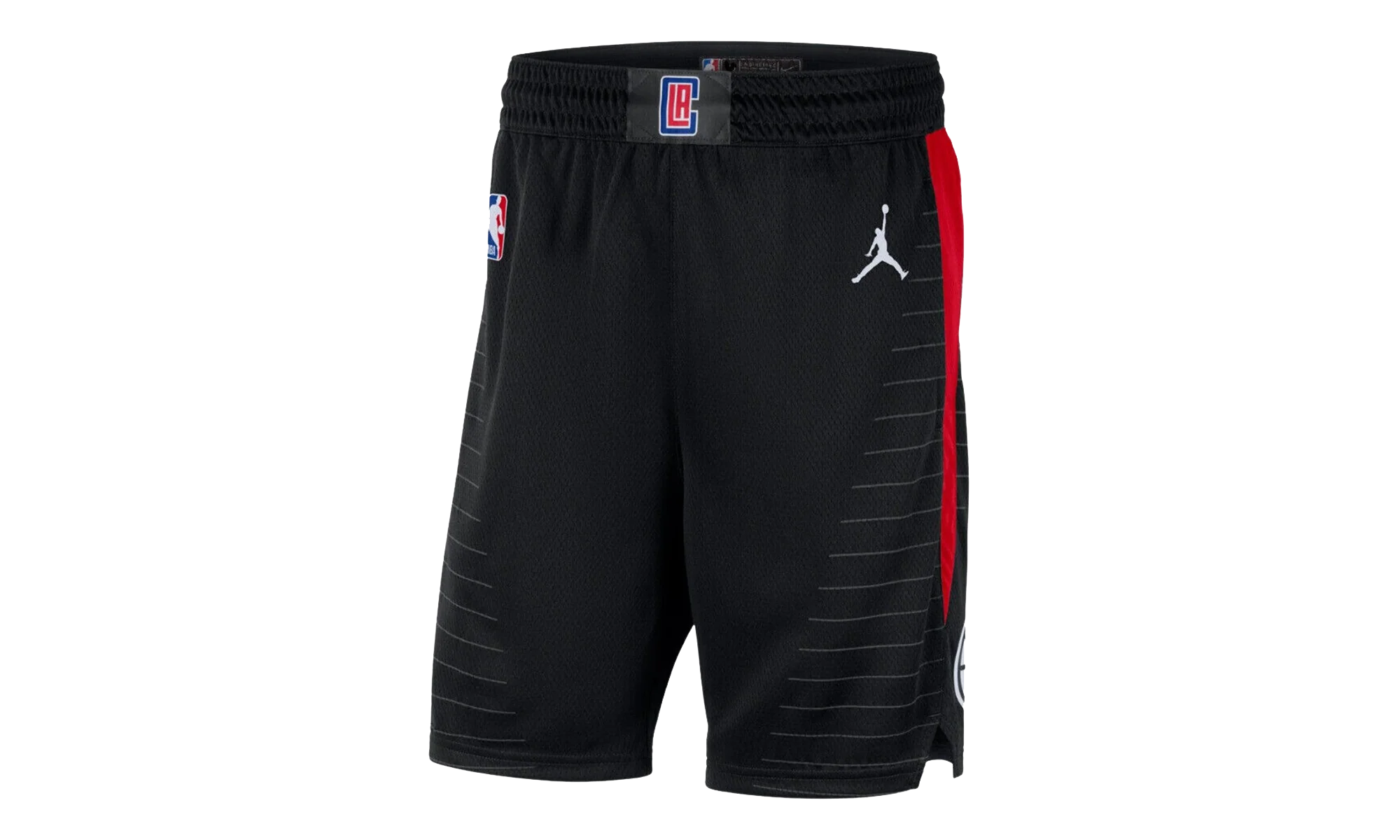 Air Jordan x NBA LA CLIPPERS Swingman Shorts "Black / University Red / Rush Blue / White" CV9563 010