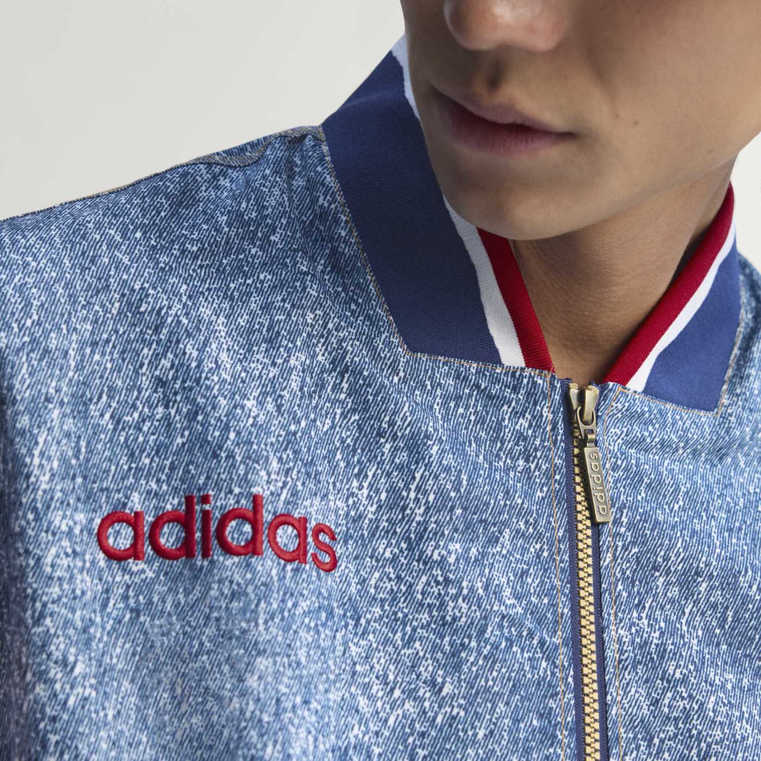 USA 94 Denim Bringback Track Top -Mens