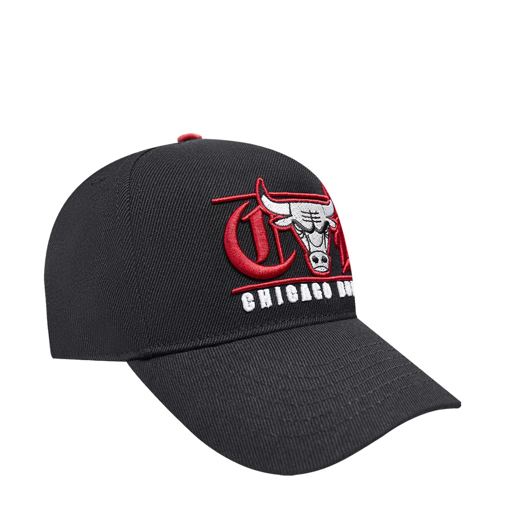 Bulls Loyalty Triple Front Pinch Front Snapback