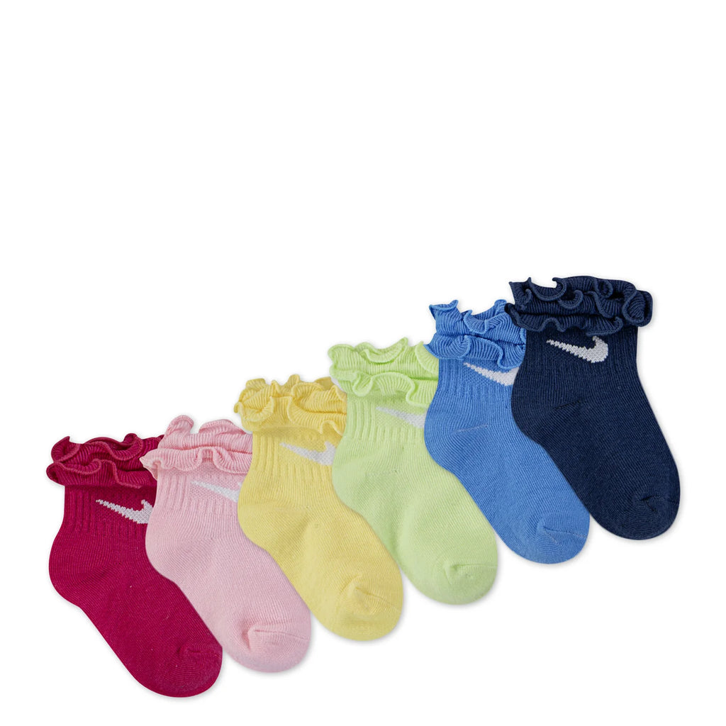 6 Pack Toddler Ruffle Sock