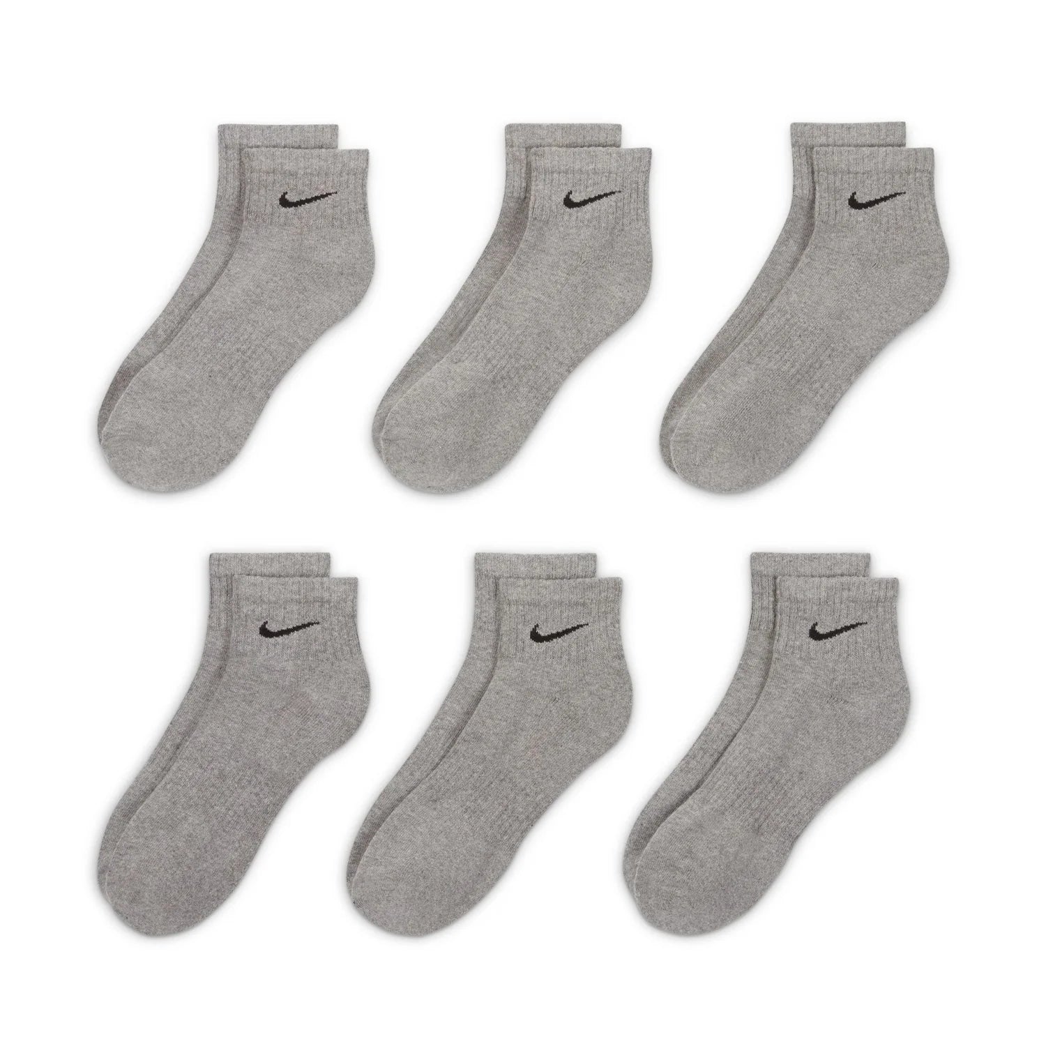 6 Pack Unisex Everyday Cushion Quarter