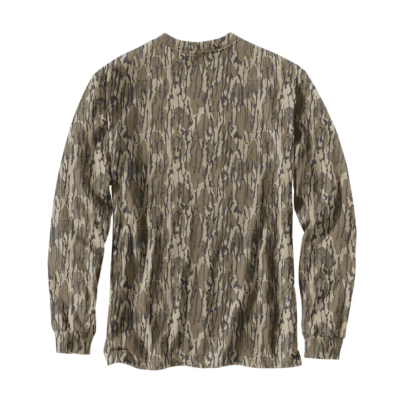 Loose Fit LS Camo Print Tee -Mens