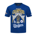 Los Angeles Dodgers Back to Back Champs Tee -Mens