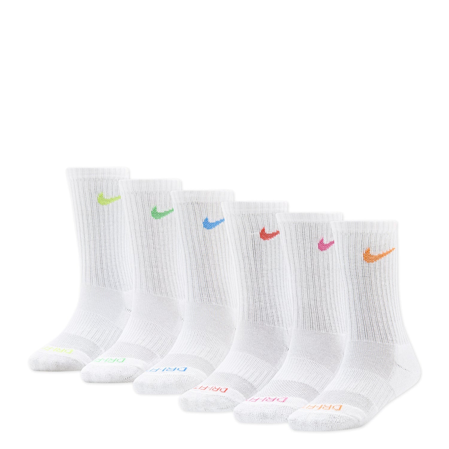 6 Pack XXS Dri-Fit Performance Basic Crew