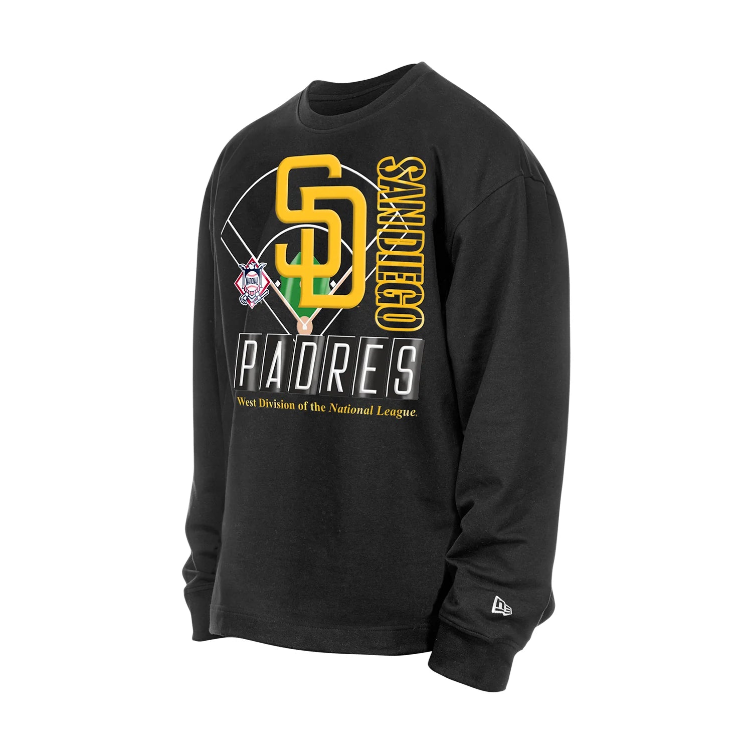 San Diego Padres Graphic LS Crew -Mens