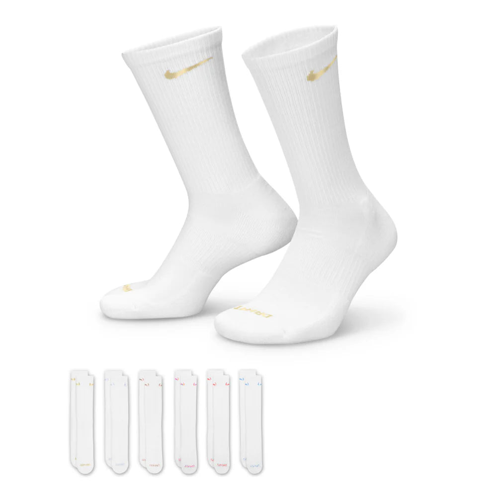 6 Pack Unisex Everyday Plus Cushioned Crew
