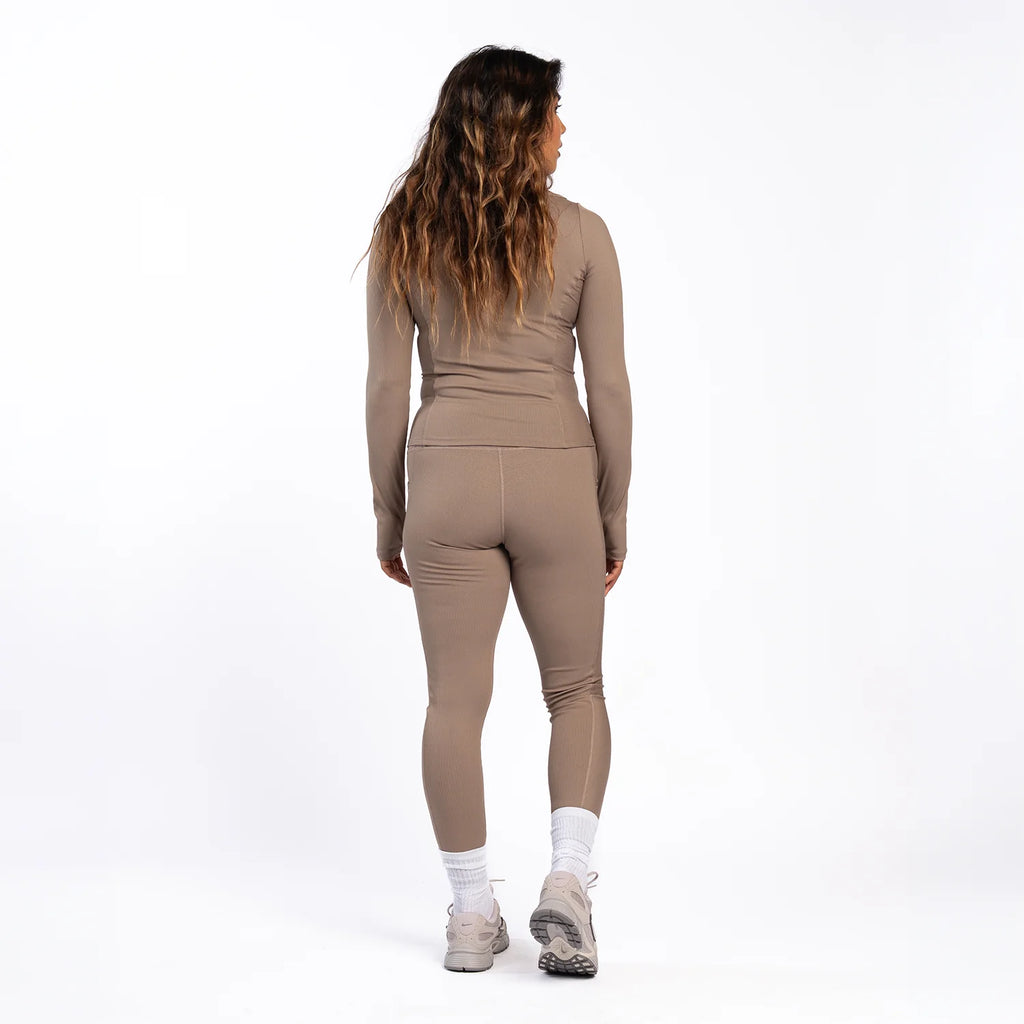 Power Ribbed Legging - Womens