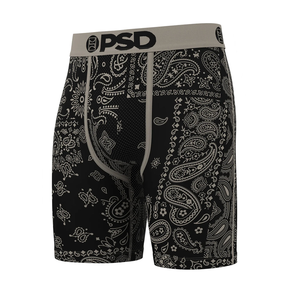 Khaki Paisley - Mens