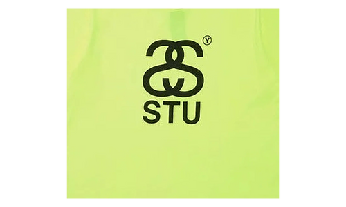 Short Sleeves STU Tee "Neon Yellow" STUS388