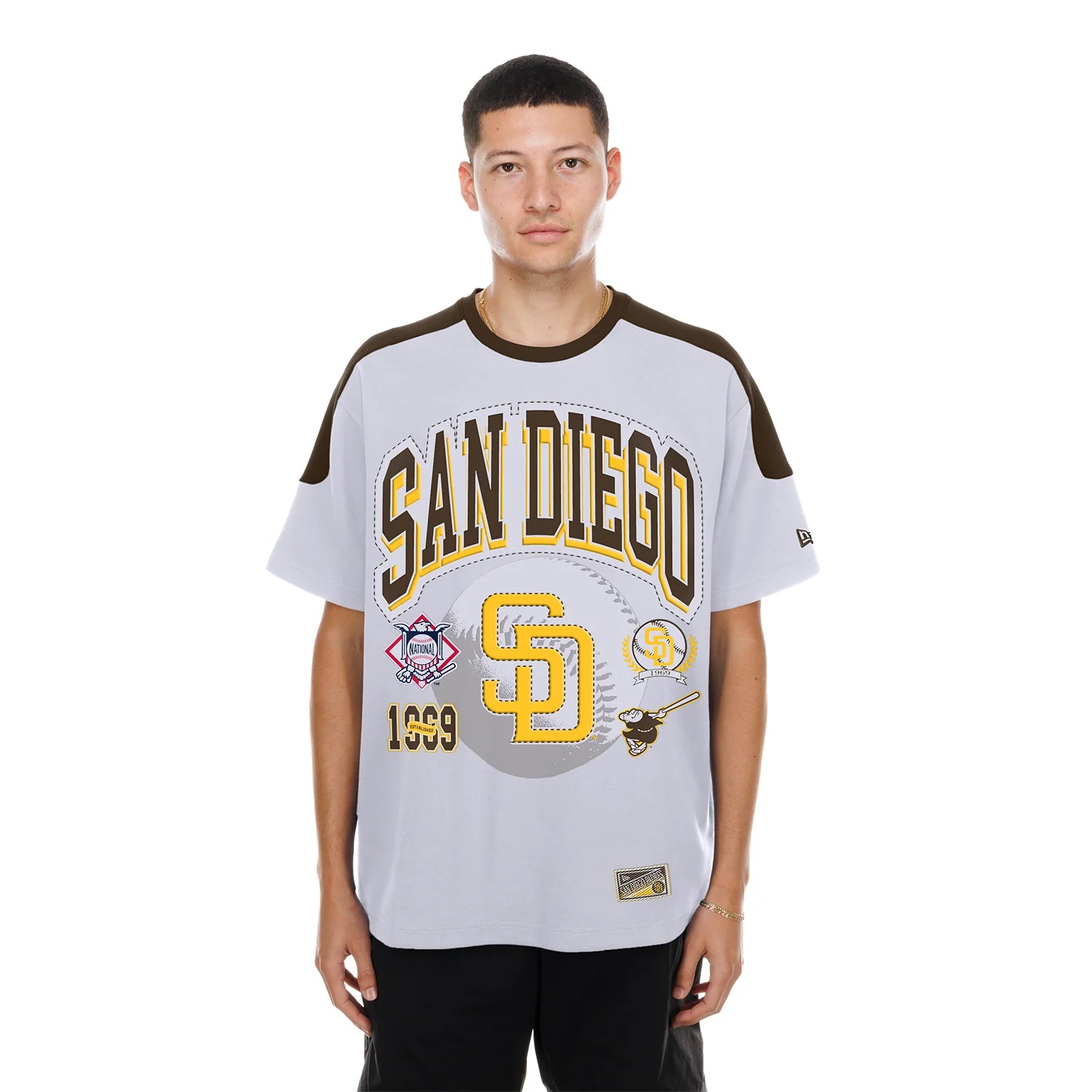San Diego Padres Varsity Tee -Mens