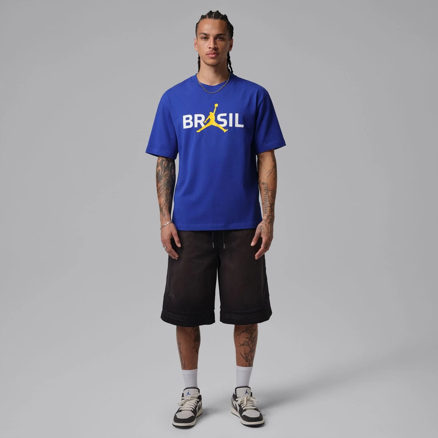 P6 SS Logo Crew -Mens