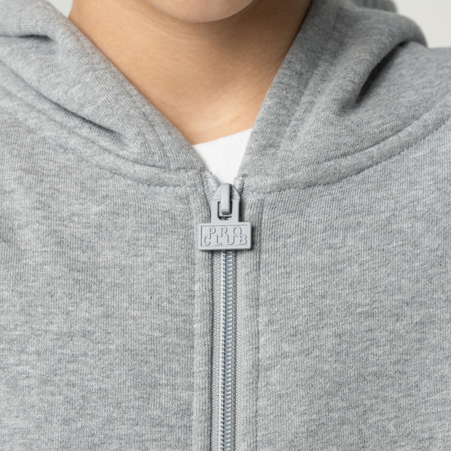 Fleece Zip Front Hoody - Youth