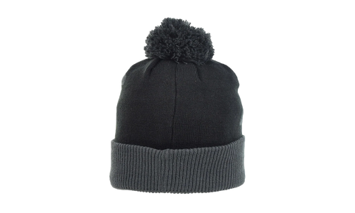 Brooklyn Nets Cuffed Knit Pom Beanie "Black / Grey" 60267468