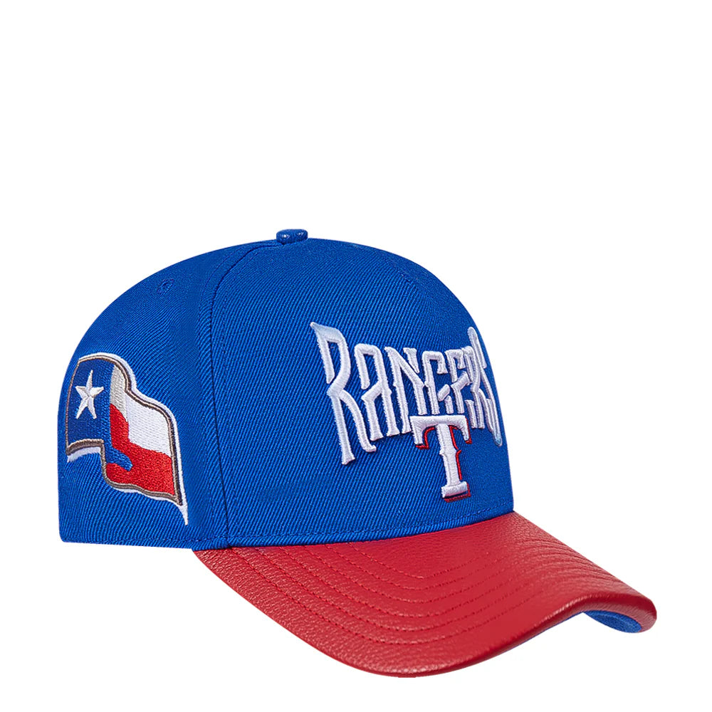 Rangers City Tour 2.0 Pinch Front 2-Tone Strapback