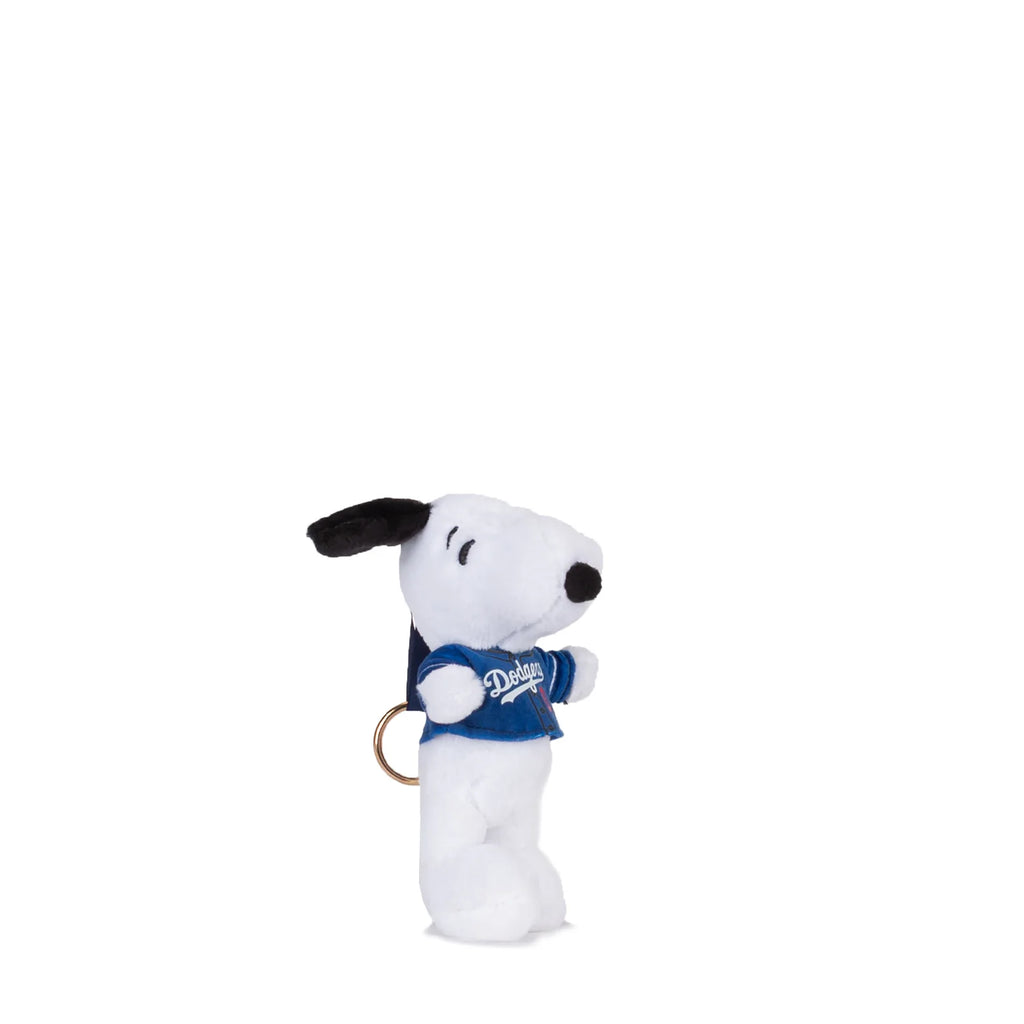 Snoopy x Dodgers 6" Plush Backpack Clip