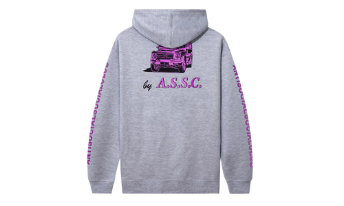 Berlin Alt Heather Hoodie "Grey" ANTSOC BERLIN