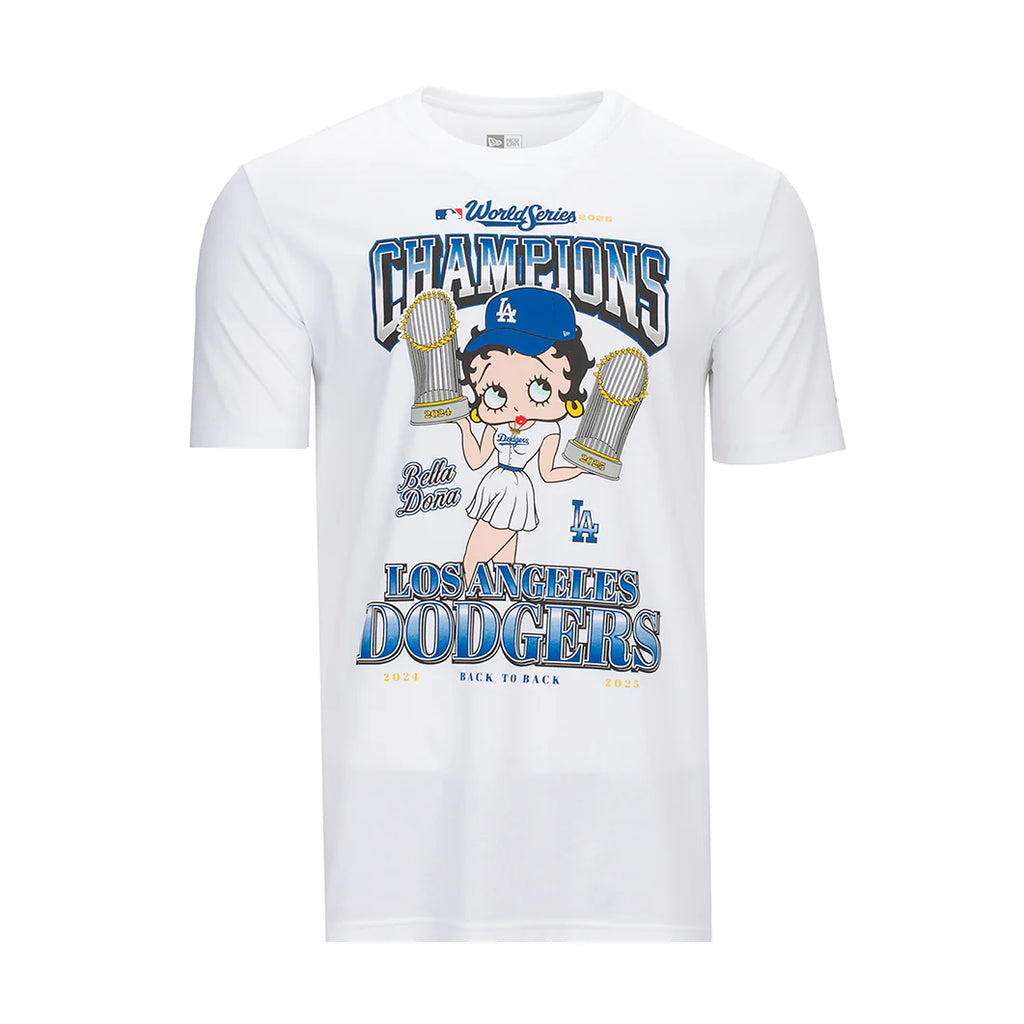 Dodgers WS x Betty x Bella Crew Neck Tee - Womens