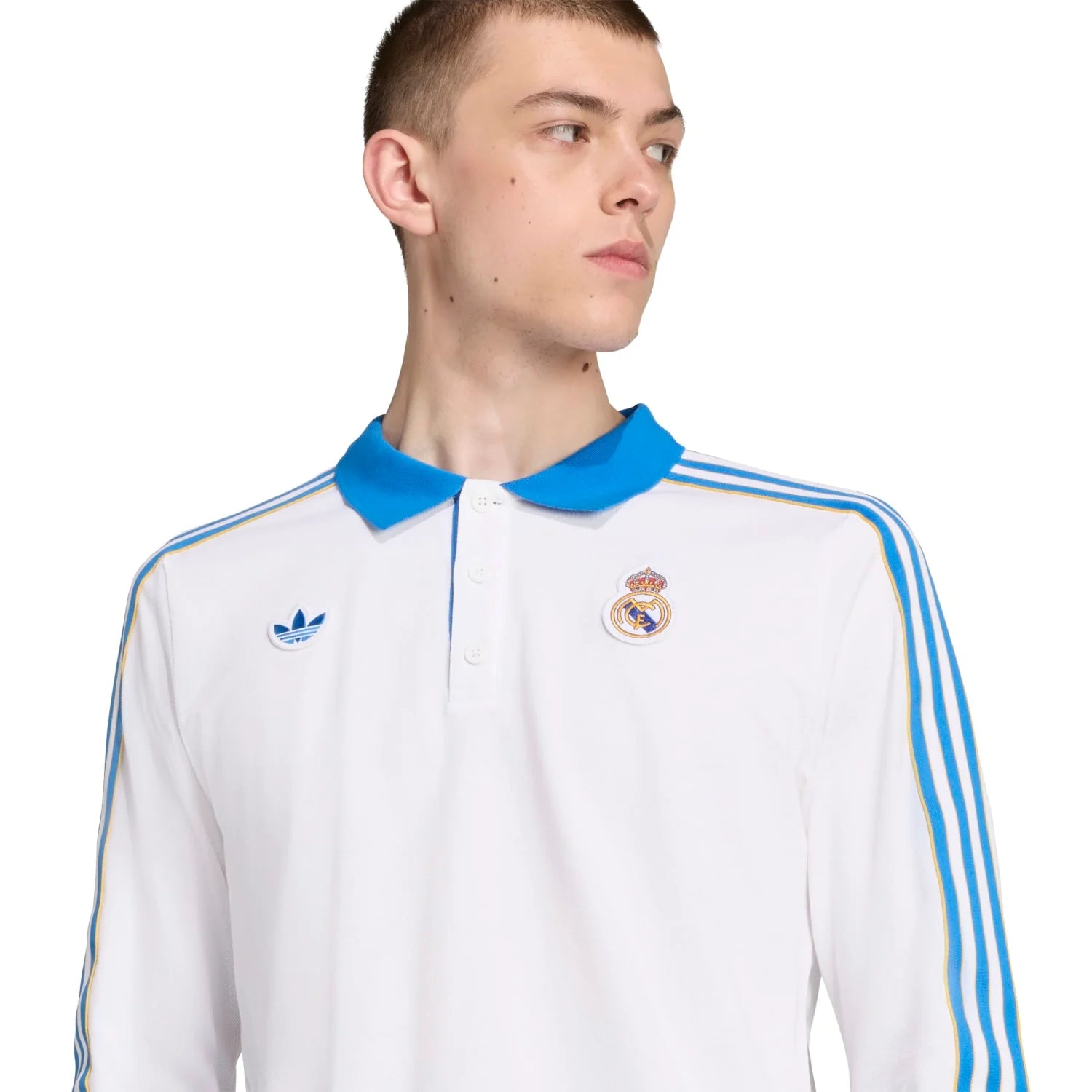 Real Madrid Icon LS Polo -Mens