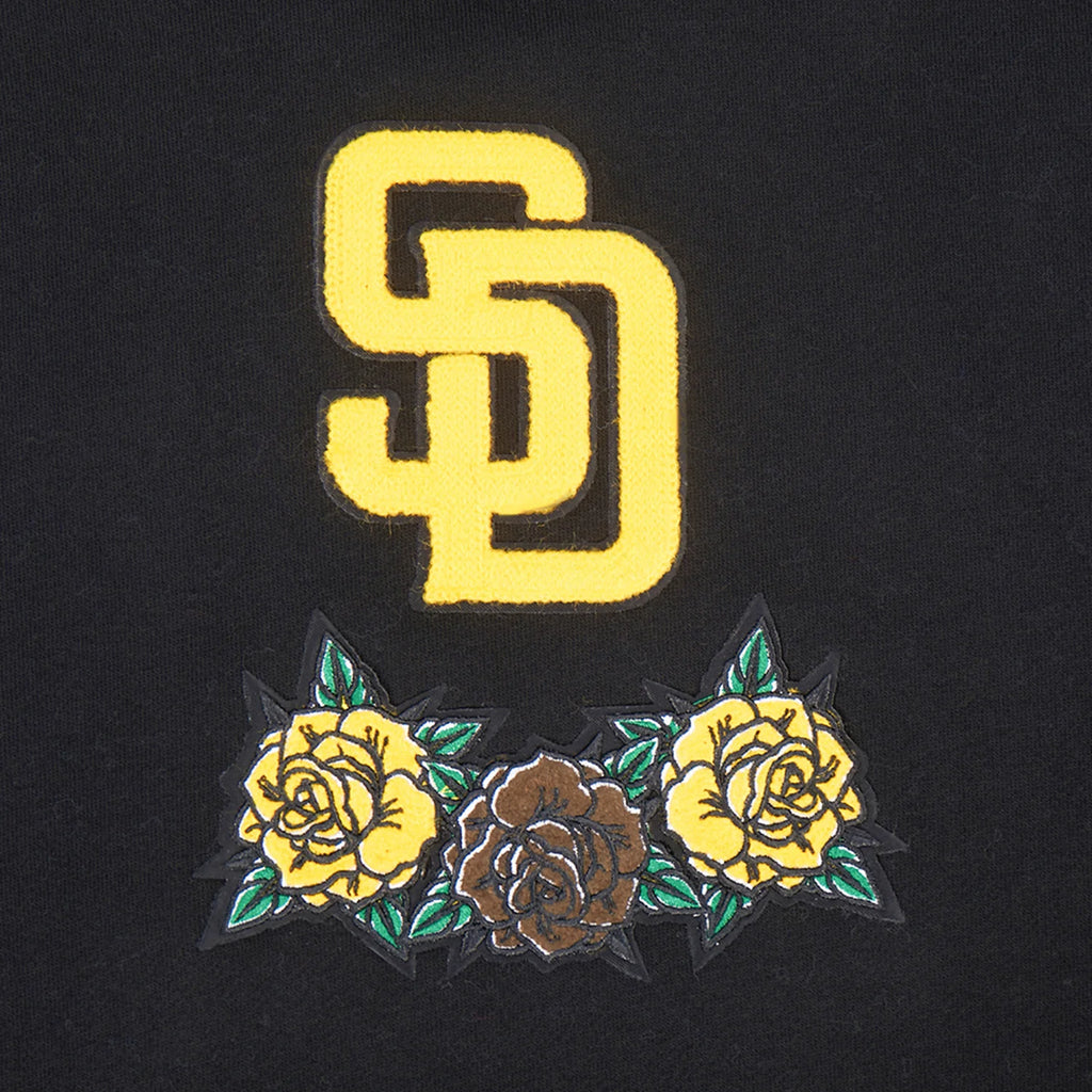 San Diego Padres Wave & Roses Hoodie -Mens