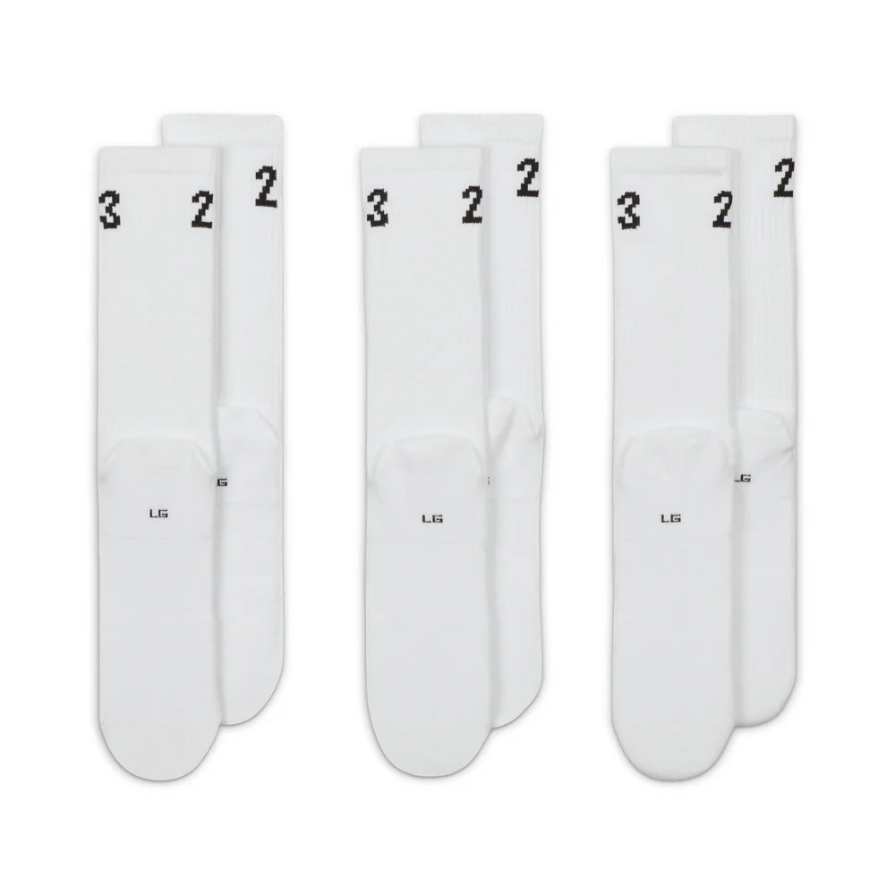 3 Pack Unisex Essentials "23" Crew