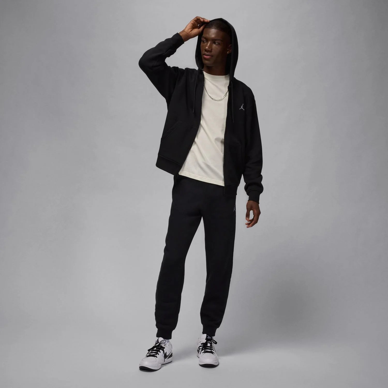 Brooklyn Fleece Full Zip Hoody - Mens