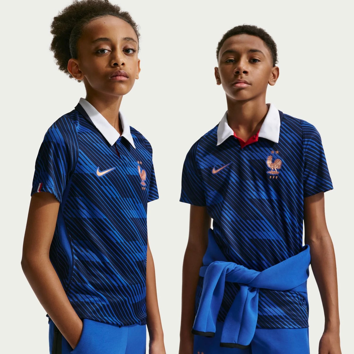 France 26/27 Stadium Home Jersey - Youth