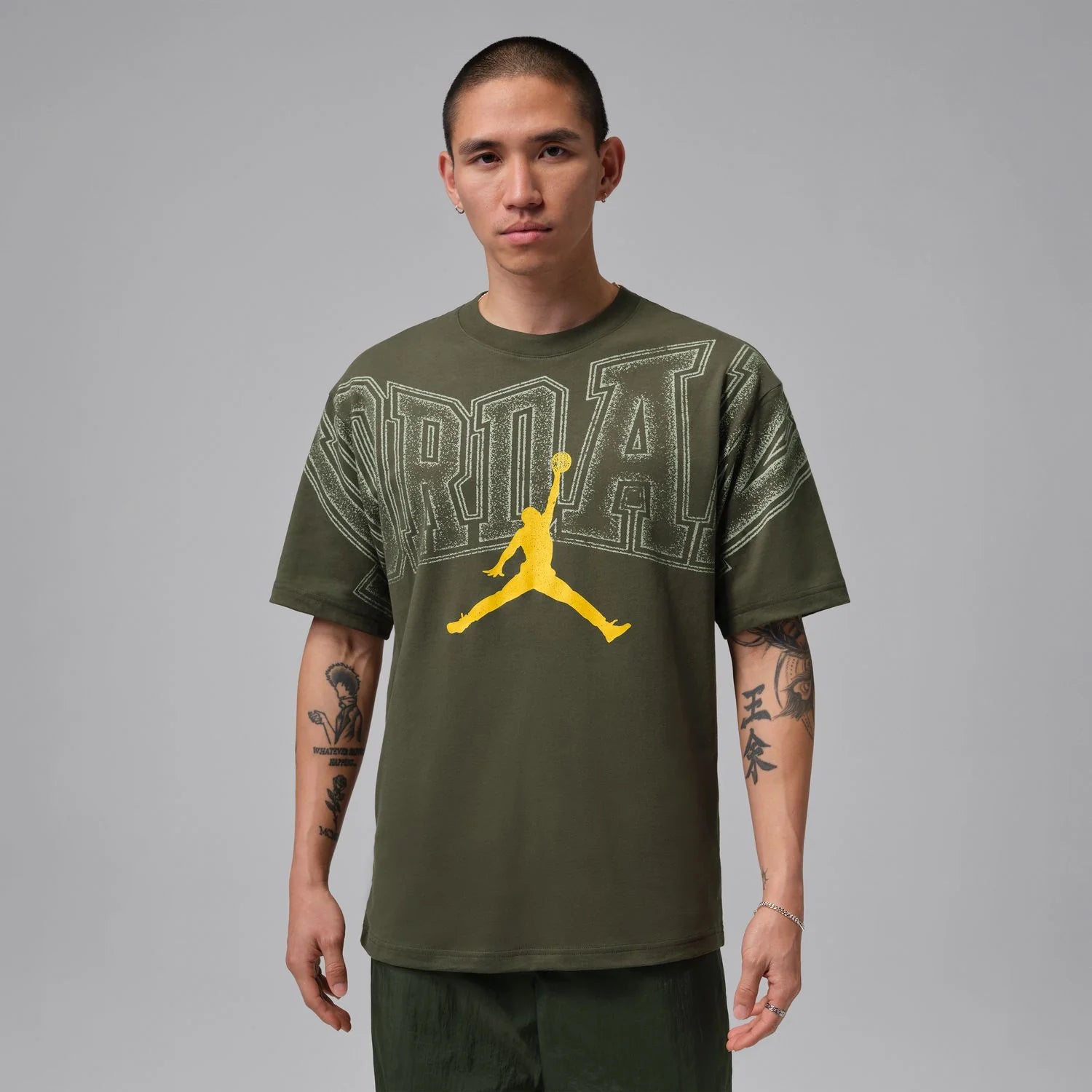 MJ Stretch Graphic Crew -Mens