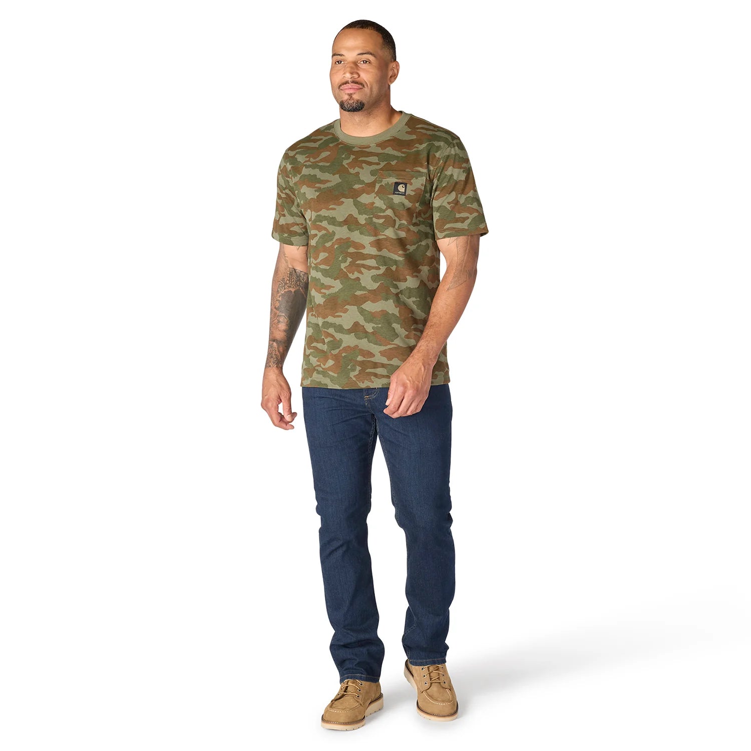 Irvine Relaxed Camo Tee -Mens