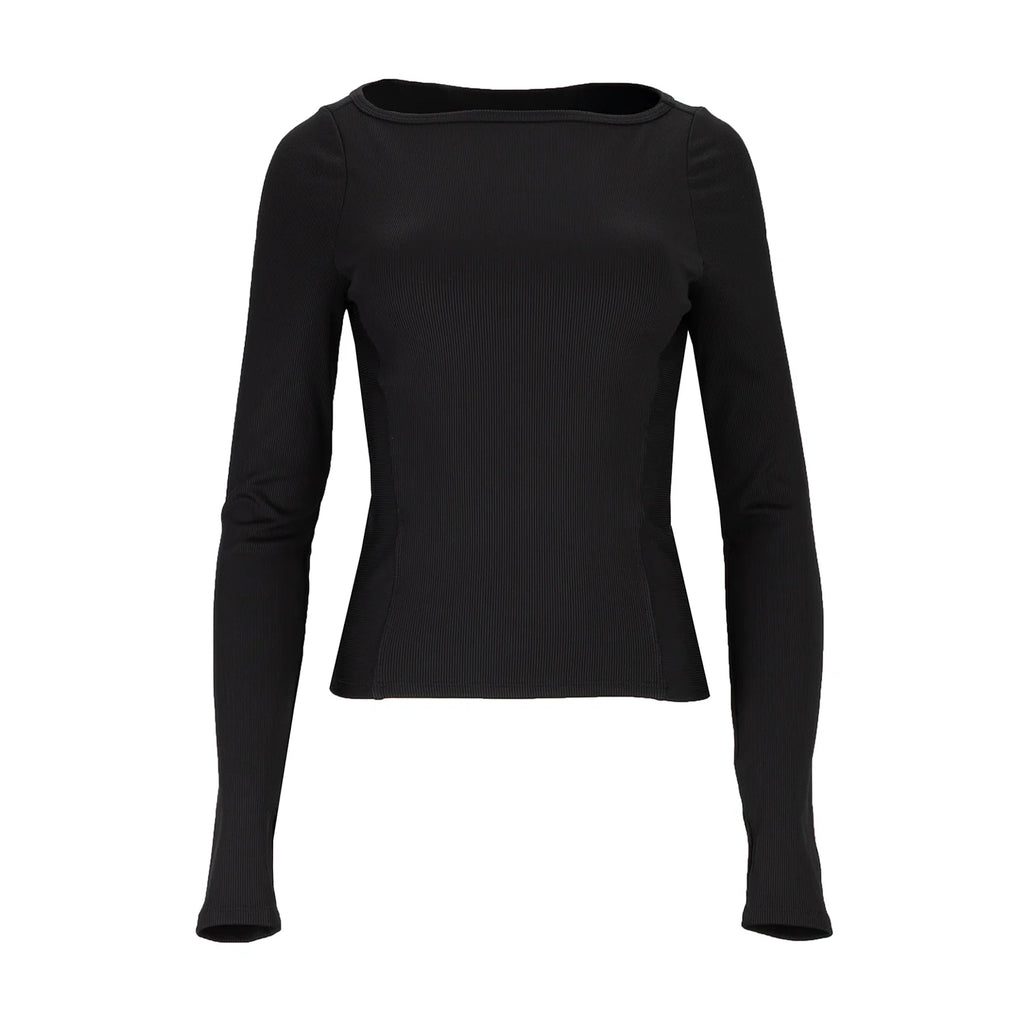 Power Ribbed LS - Womens